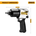 AIR IMPACT WRENCH 12.5MM 7000 RPM (AIW12562)