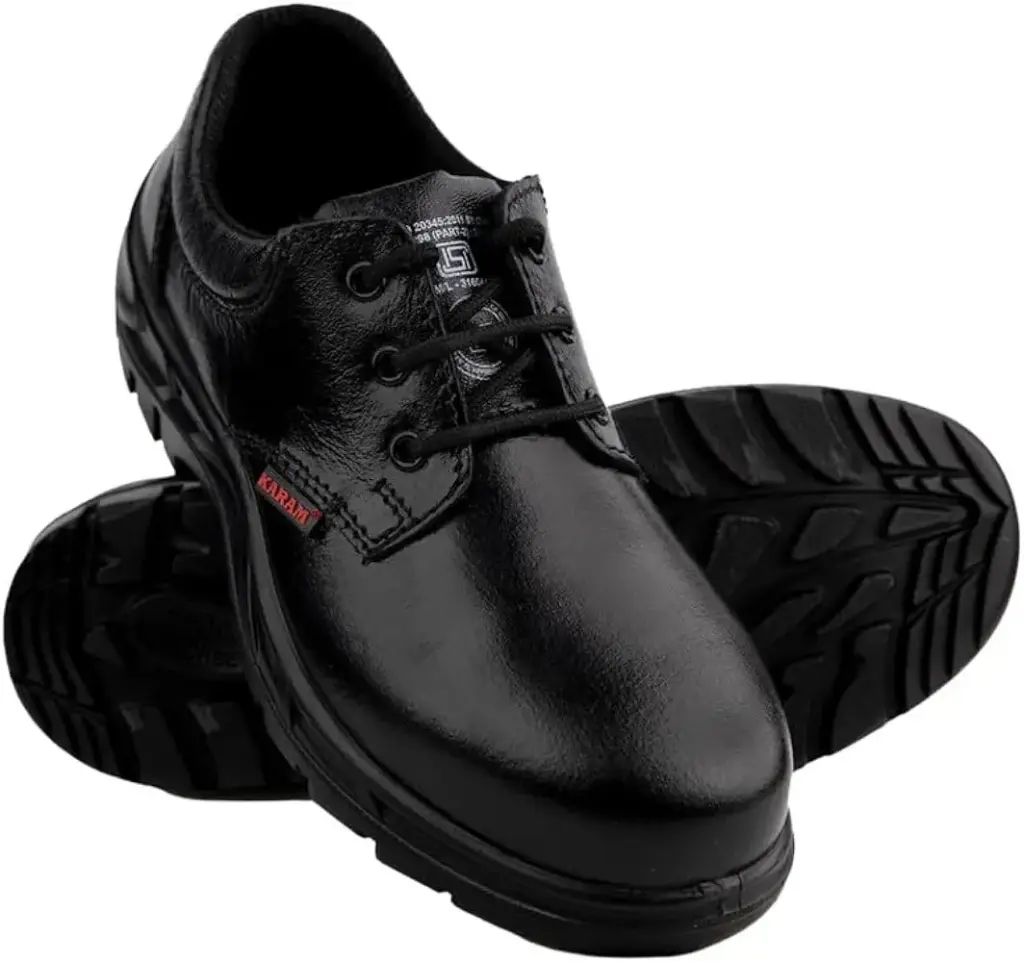 KARAM SAFETY SHOE BLACK 9 NO (FS05)