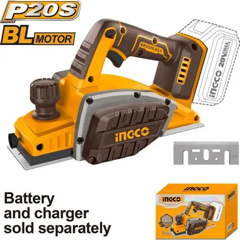 CORDLESS HAND PLANER 20V INGCO (CRLI20401)