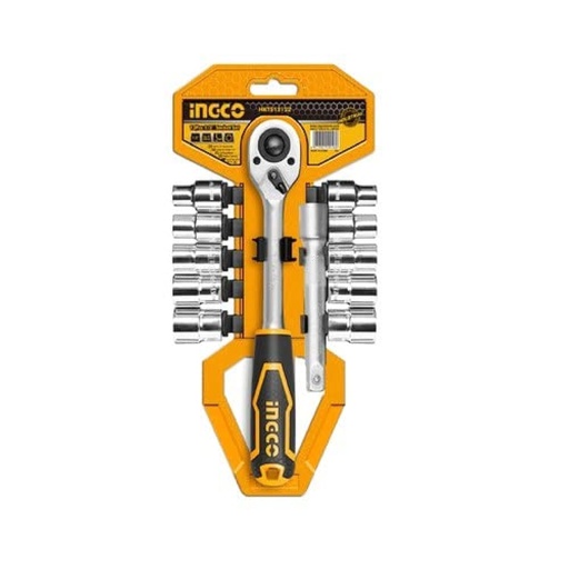 [ToolsMart1998] 12PCS 1/2 SOCKET SET (HKTS12122)