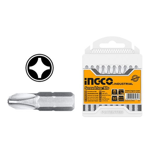 [ToolsMart363] 20 PCS SCREWDRIVER BITS SET INGCO (SDB11PZ213)-1PC