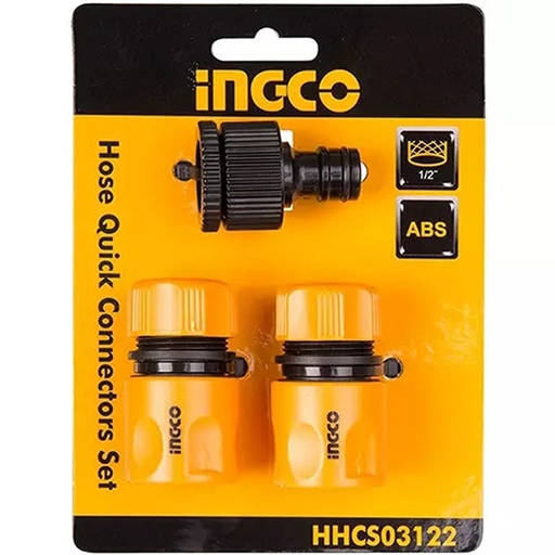 [ToolsMart4703] 3PCS QUICK HOSE CONN* SET (HHCS03122)