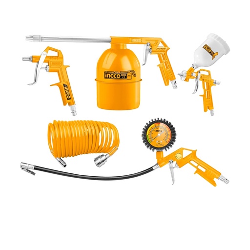[ToolsMart4514] 5 PCS AIR TOOL SET INGCO (AKT0053-3)