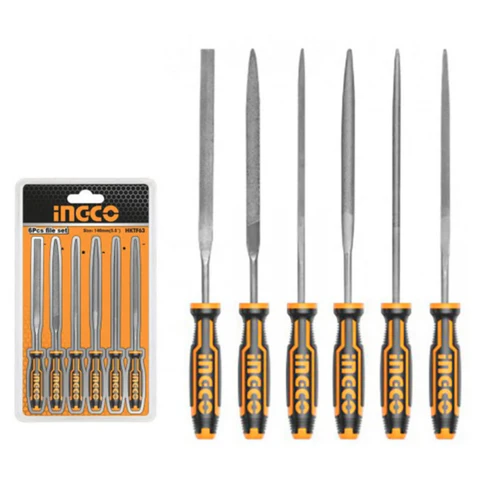 [ToolsMart4315] 6PCS FILE SET INGCO (HKTF63)