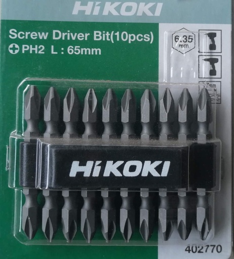 [ToolsMart569] BOTH SIDE SCREWDRIVER BITS SET HIKOKI