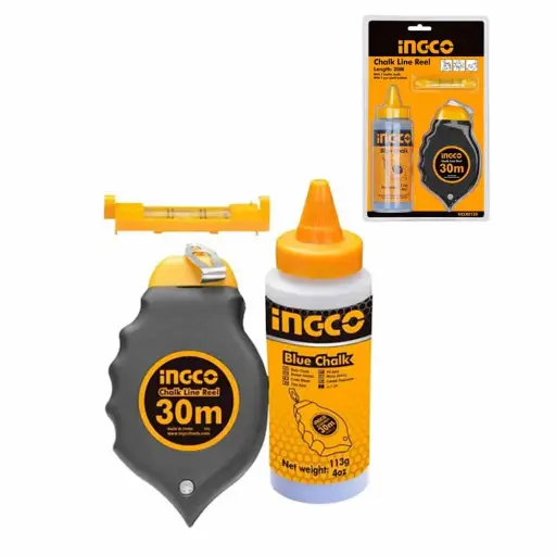 [ToolsMart493] CHALK LINE REEL INGCO (HCLR0130)