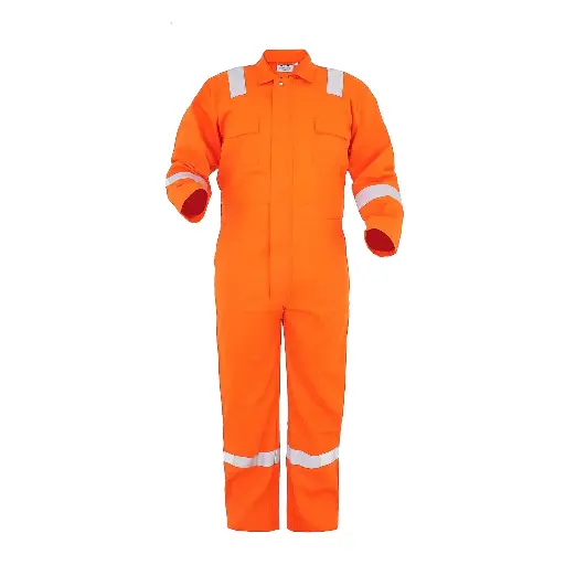 [ToolsMart294] COTTON BOILER SUIT ORANGE