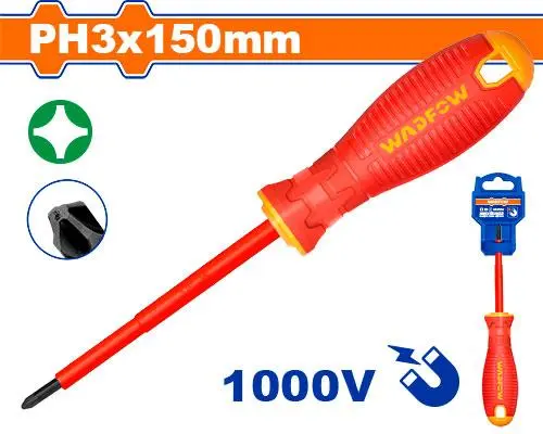 [ToolsMart4095] INSULATED SCREWDRIVER WADFOW (WSD7236)