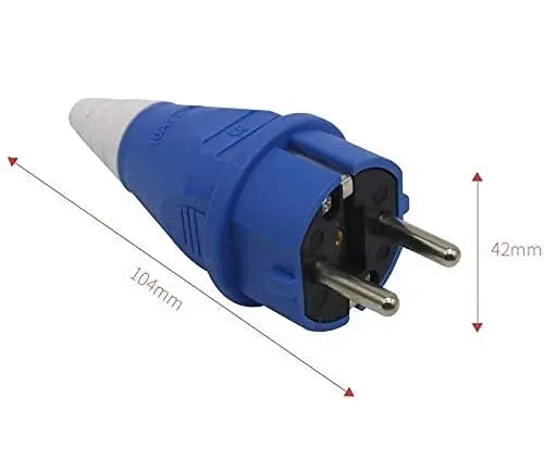 [ToolsMart4036] KAMCON MALE ELECTRIC PLUG