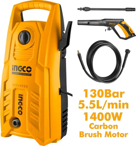 [ToolsMart3232] PRESSURE WASHER 1400W INGCO (HPWR14008)