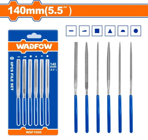 [ToolsMart4304] 6PCS FILE SET WADFOW (WSF1606)